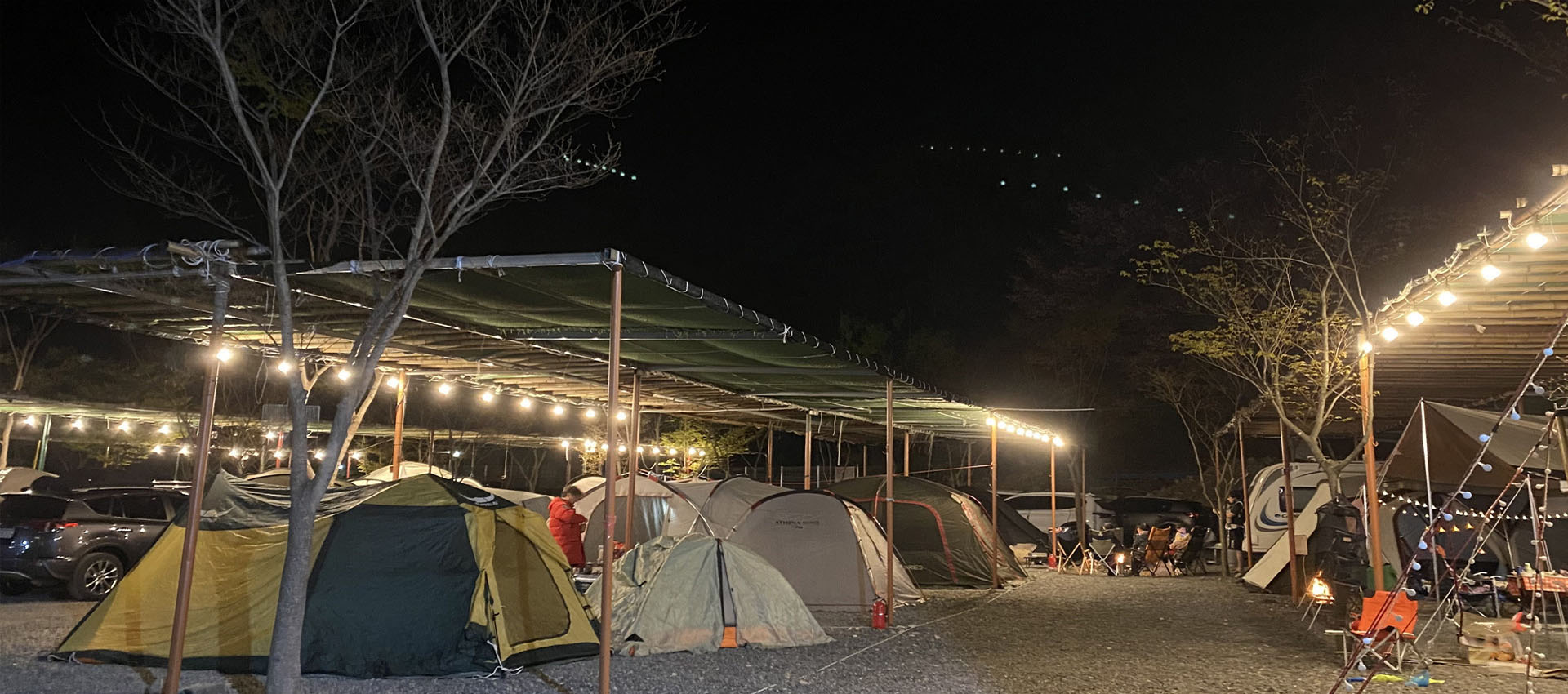 조은자리캠핑장 자연 전경